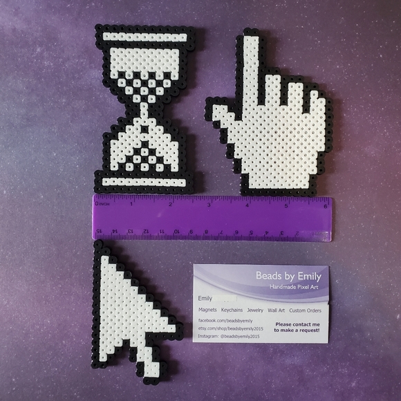 Set of 3 Computer Geek Fridge / Locker Magnets - Picture 4 of 6